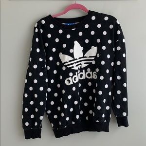 oversized adidas crew neck